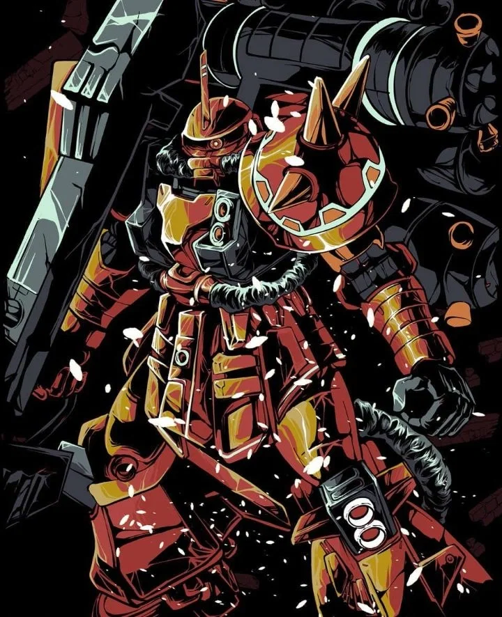 MS-06R Zaku II High Mobility Type (Reuse "P" Device)