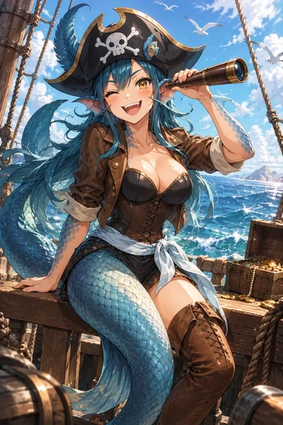 Rivi Finbreaker - The “Pirate” of Saltmere Cove