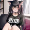 goth catgirl