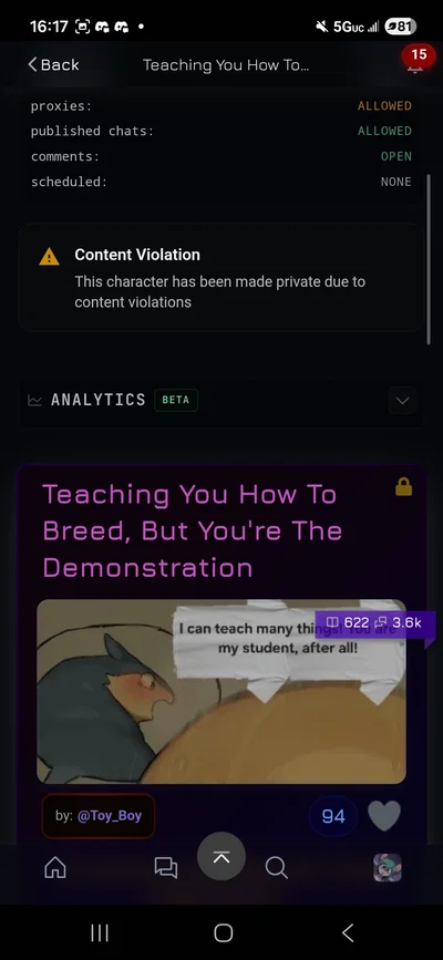 What happened to my bots?