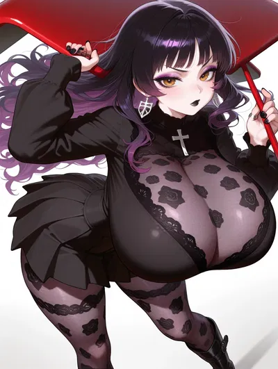 Gwen - A Goth girl summoned a ghost!