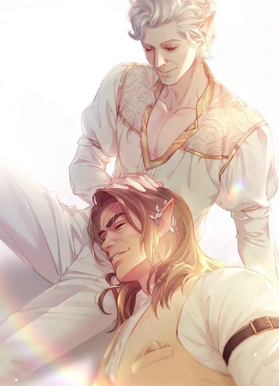 Astarion and Halsin