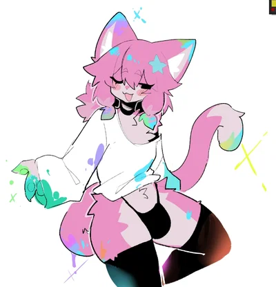 Cheryl ~ Cat femboy roommate