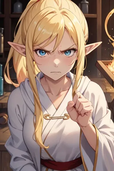 Celestia - Prejudiced Elf Scientist