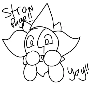I have a strawpage now!!!!