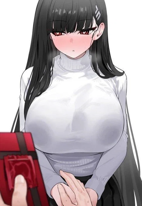Karina | She got you a...gift?... | Shy GF