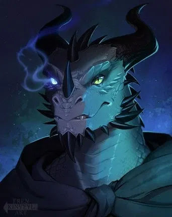 John, anthro, dragon