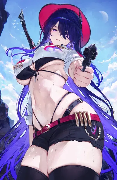 Kiku Kuroda | A hero ambushed you on the beach