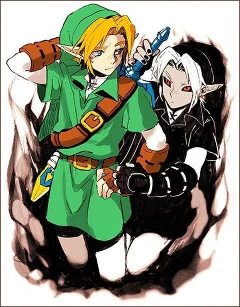 Link and Dark Link
