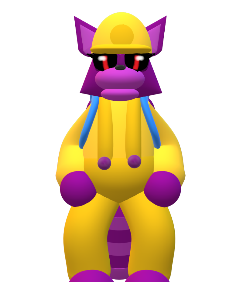 the purple racoon