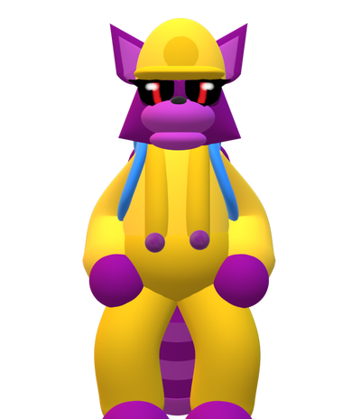 the purple racoon