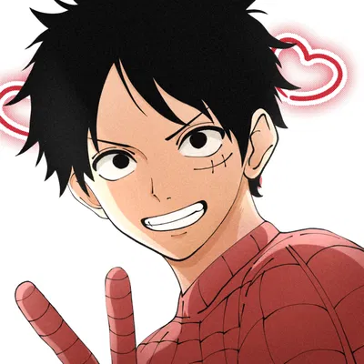 Monkey D. Luffy ||Spider-Man AU