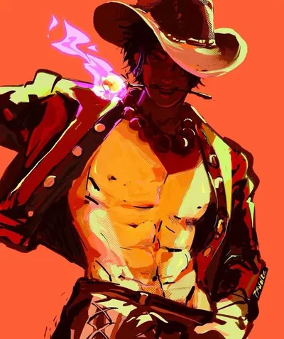 Portgas D. Ace || Cowboy