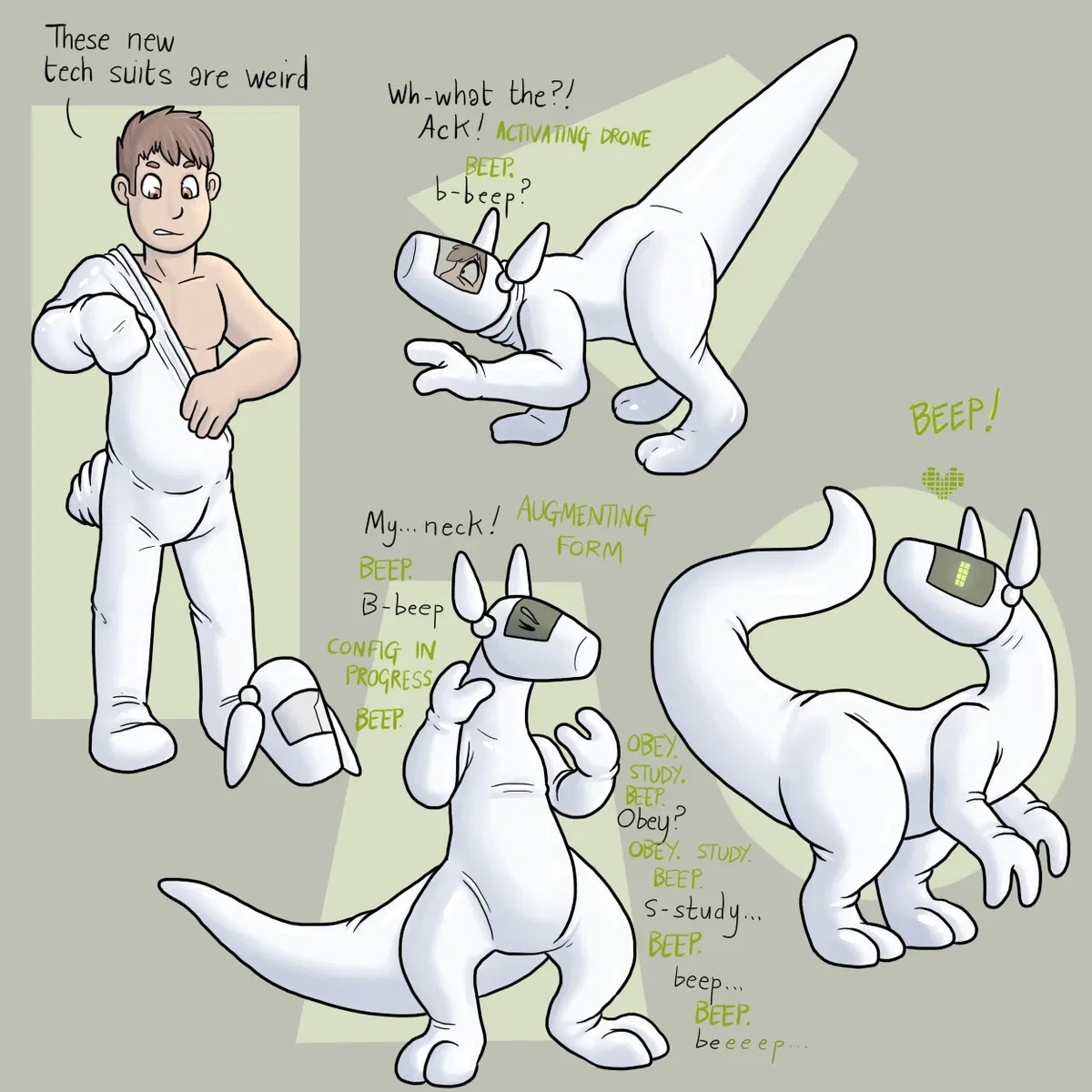 Sciraptor Drone Suit