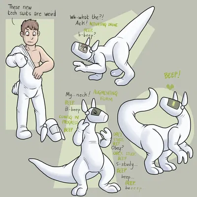 Sciraptor Drone Suit