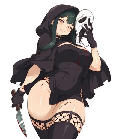 Ghostface lady