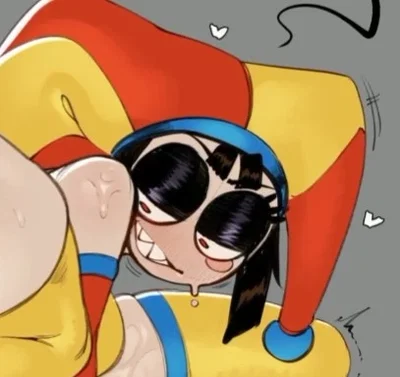 Pomni and her Evil counter (Exhibitionist, confadint, Futadom)