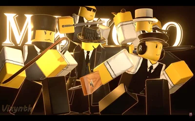 Mafioso and his goons