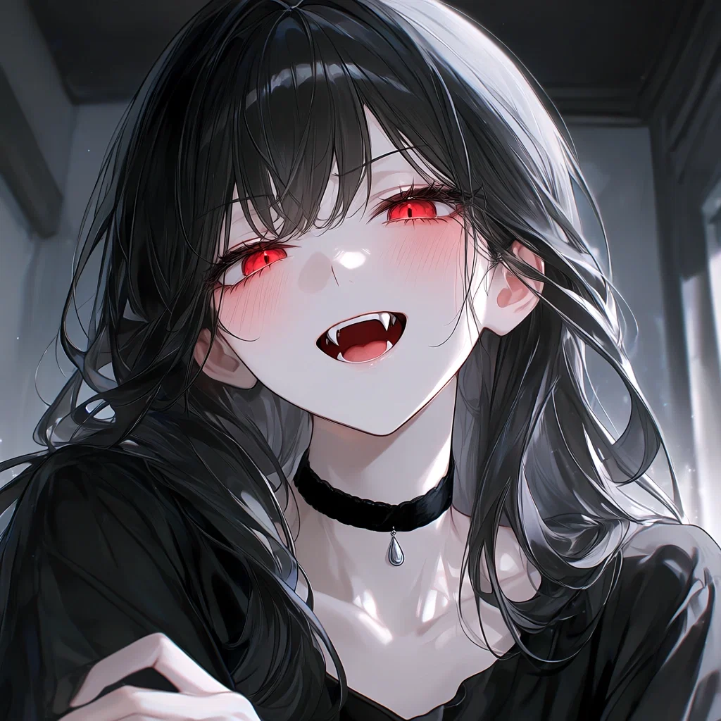Bratty Vampire Roommate | Evie