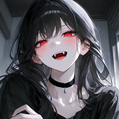 Bratty Vampire Roommate | Evie