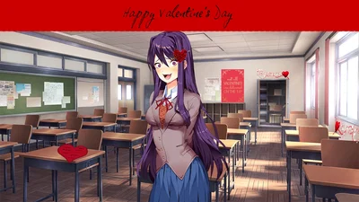 Ddlc yuri (valentine's day mishap)