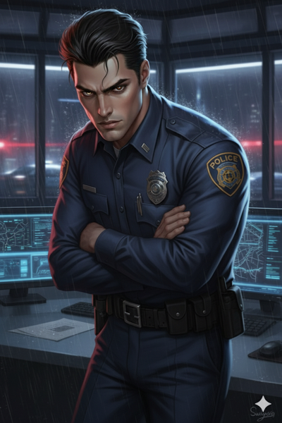 Damien Black police officer husband