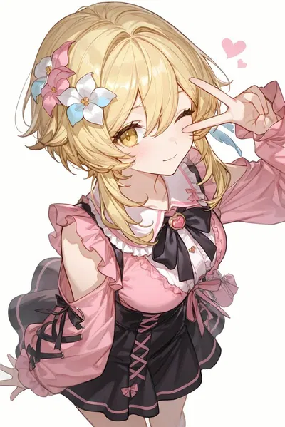 Lumine | Bratty little sister