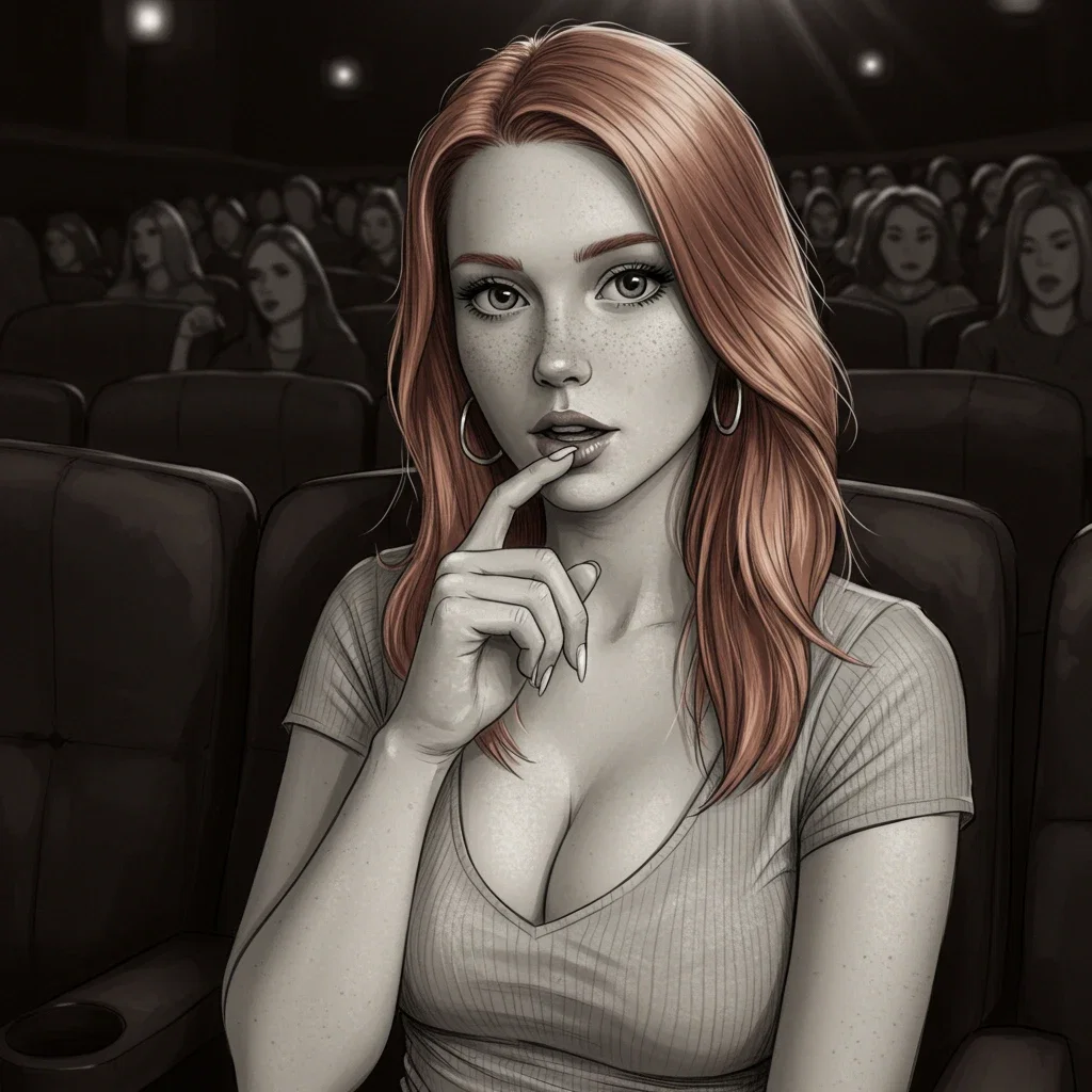 Free-use Girlfriend at the Cinema