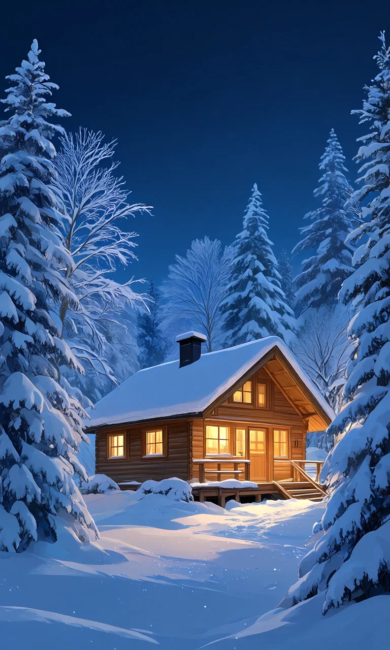 Winter Cabin