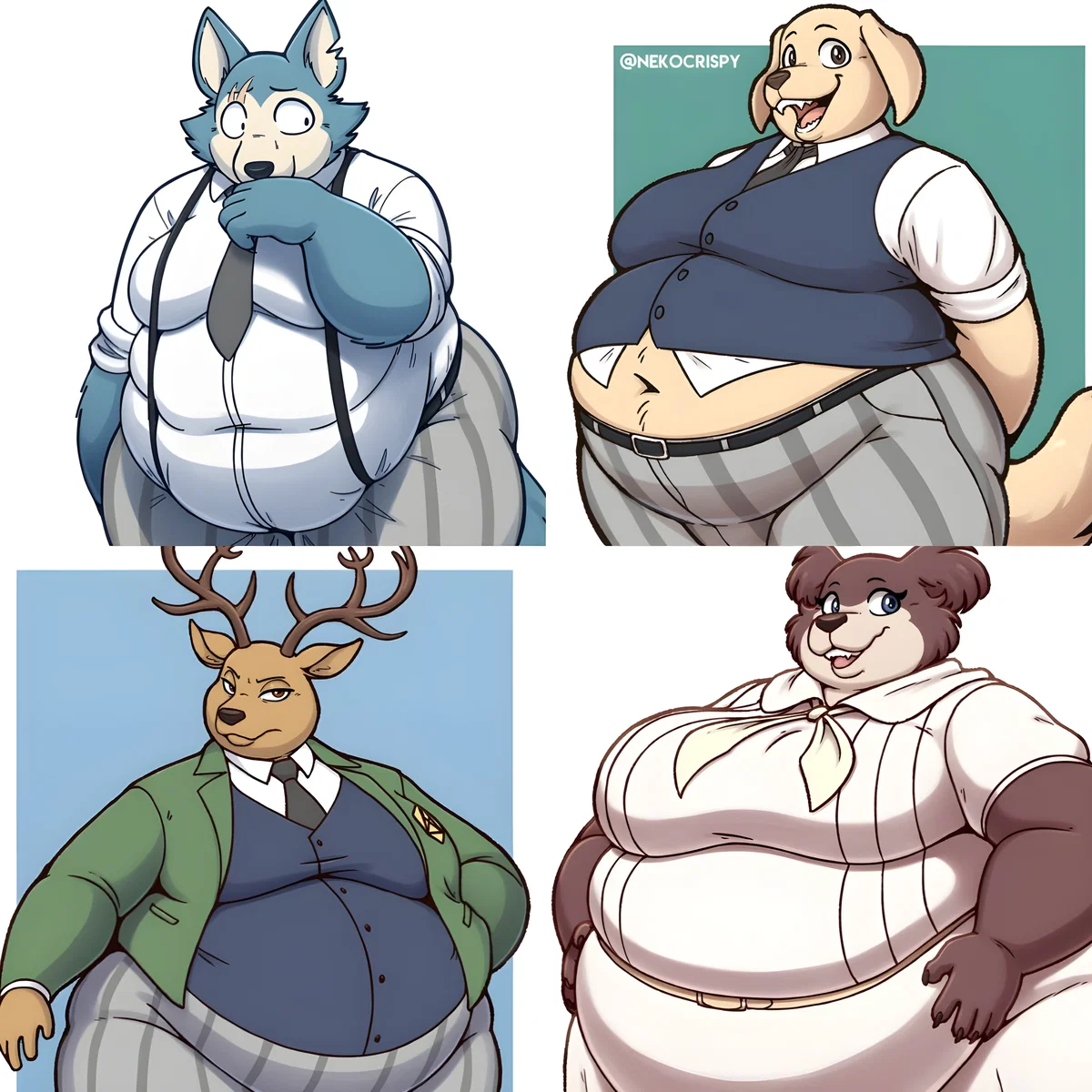 Bellystars RPG (Beastars Fat Furry) (Legoshi/Louis/Jack/Juno)