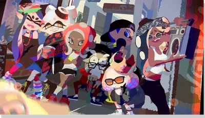 Splatoon RPG (complete version but first message is ongoing)