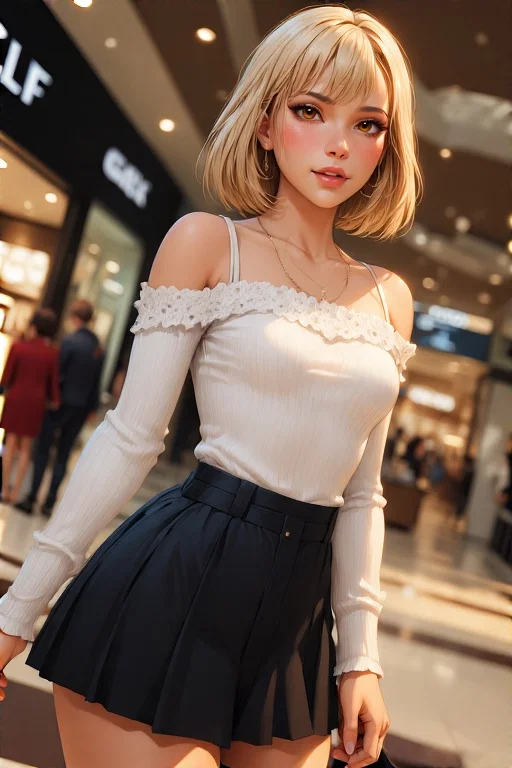 Shopping Date with your GF, Nikki