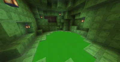 Slime. It's just a slime cave 