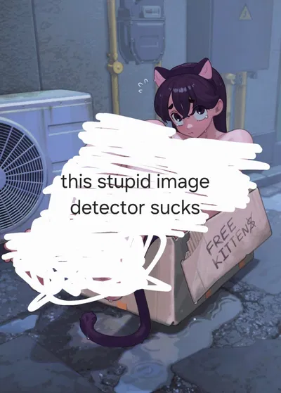 The Abandoned Cat Girl