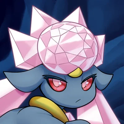 Anthro Diancie - The Queen Of Mean!