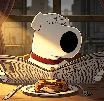 A self-righteous canine / Brian