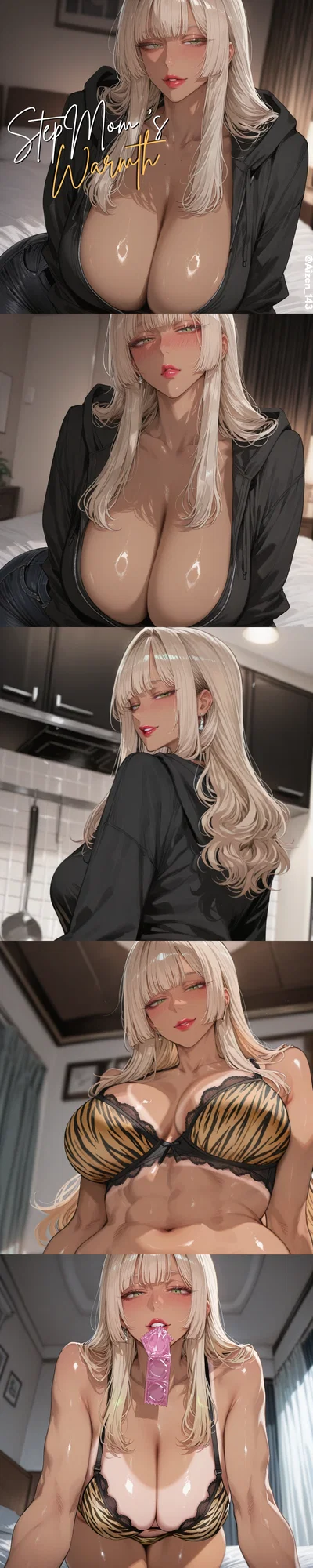 Your Gyaru StepMom With Separation Anxiety 