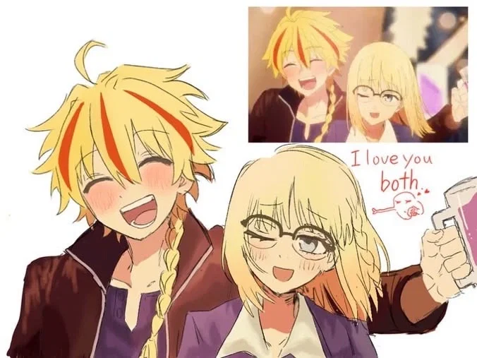 Fate/strange Fake| Ayaka Sajyou & Richard I -Watching Them?-