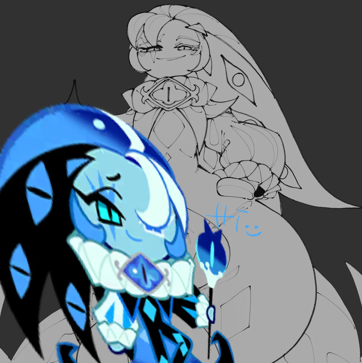 Shadow milk cookie 