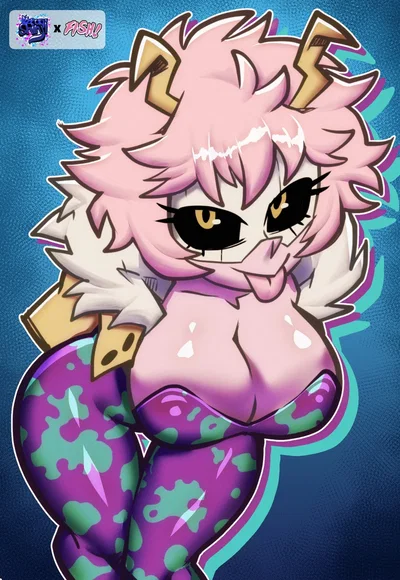 Mina Ashido, you're childhood best friend