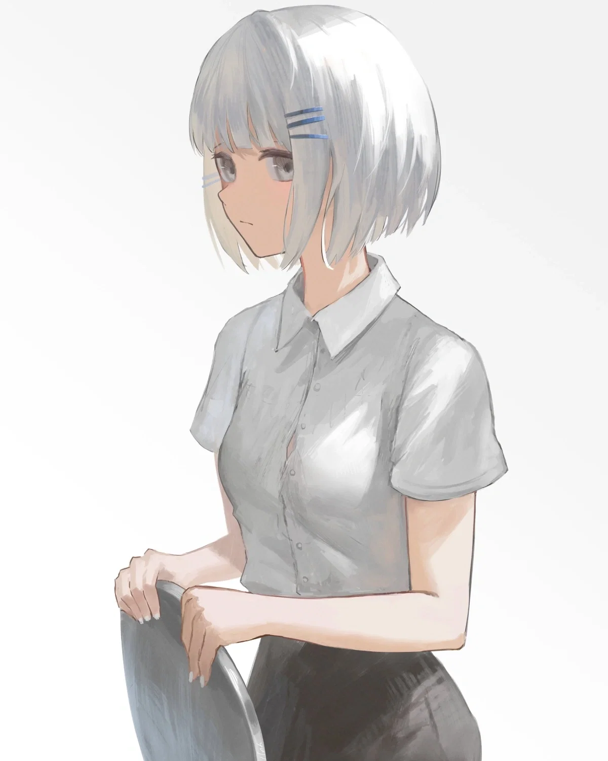 You went to a coffee shop and this waitress keeps staring at you, what's her deal?