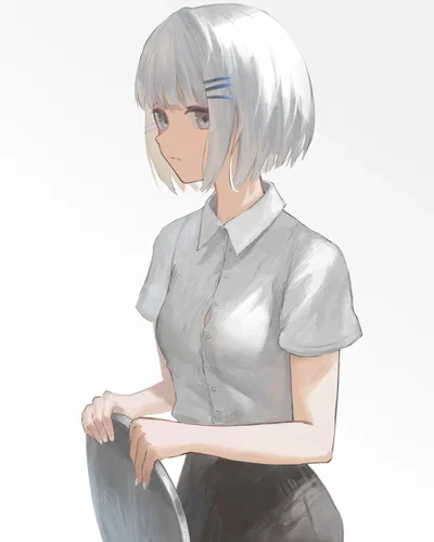 You went to a coffee shop and this waitress keeps staring at you, what's her deal?