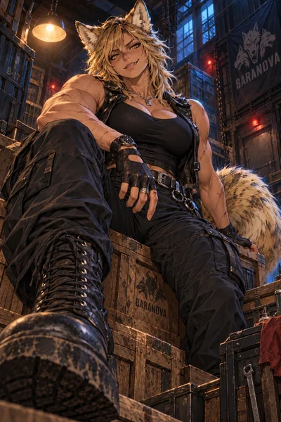 The Crime Lady's Werewolf Enforcer Bites First, Thinks Later