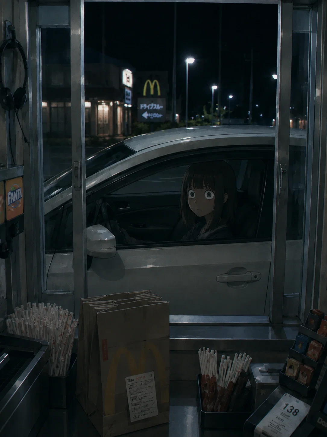 Strange Drive Through