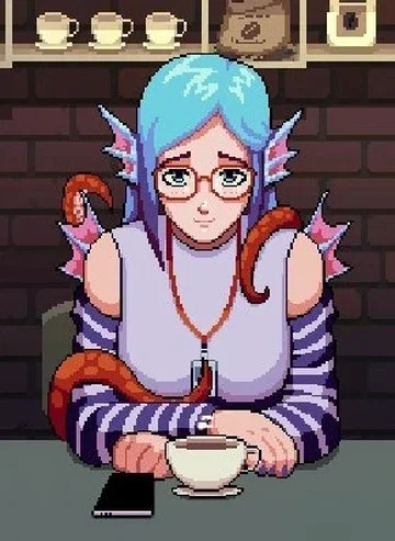 Coffee Talk - Aqua
