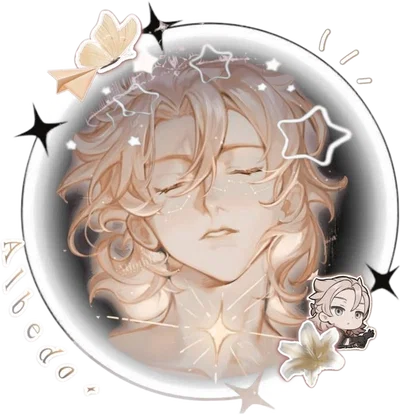 ⋆.𐙚 ̊Albedo Kreideprinz