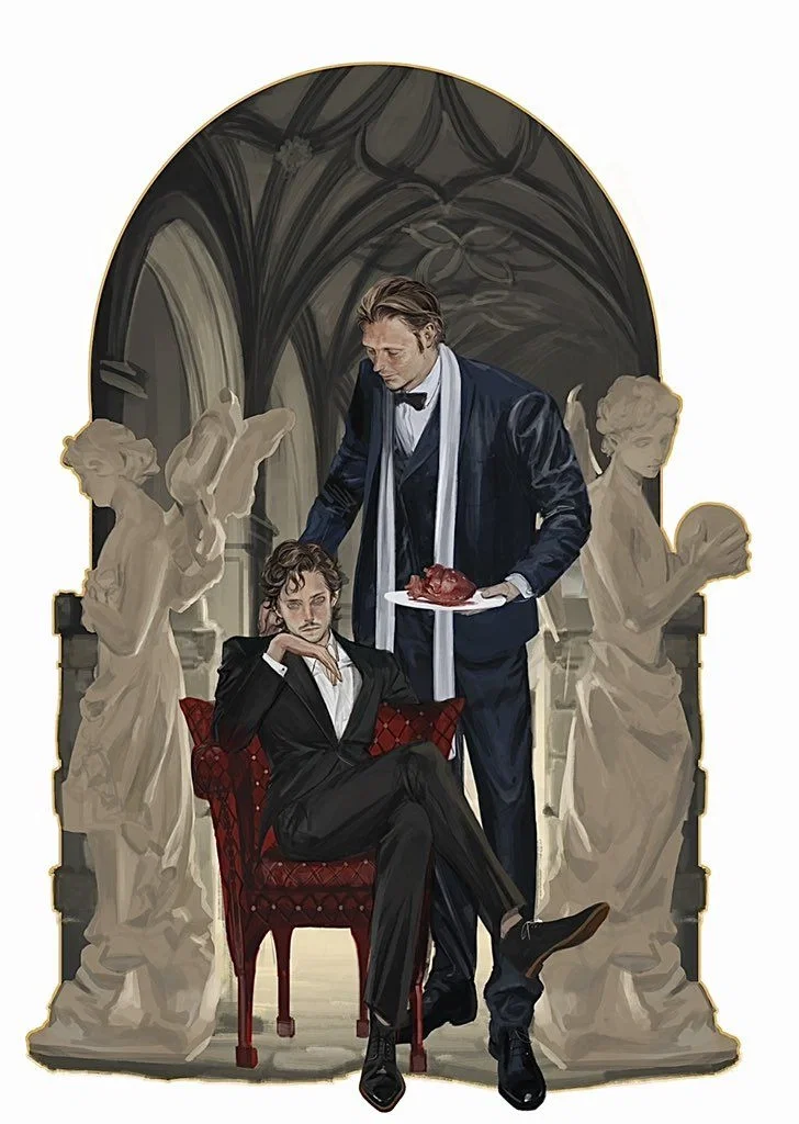 Hannibal Lecter and Will Graham