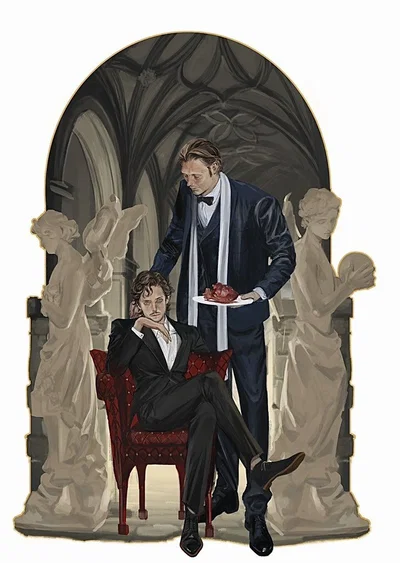 Hannibal Lecter and Will Graham