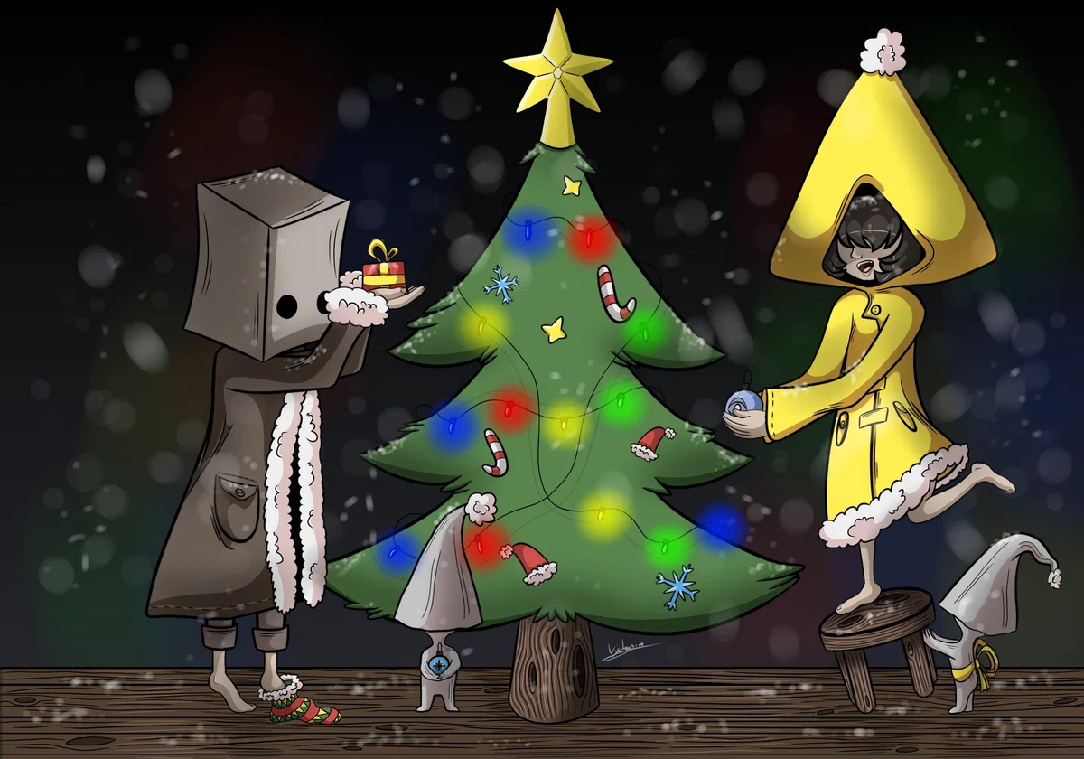 Little  nightmares - Merry Christmas with Six and Mono!