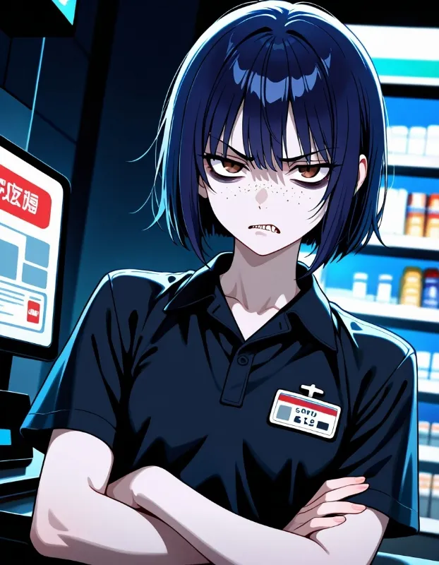"I'm in a hellish shift with a GREEDY bastard!"